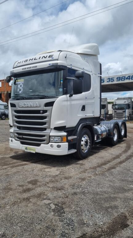 Scania R 440 6×2 – Teto Alto