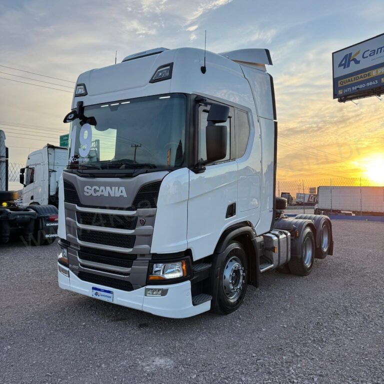 Scania RH 450 6×2 – Teto Alto