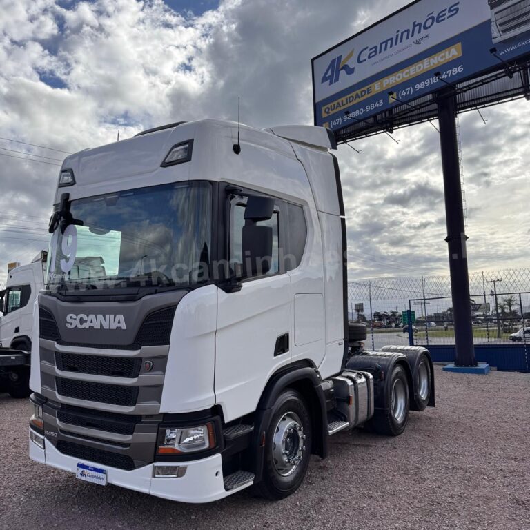 Scania RH 450 6×2 – Teto Alto