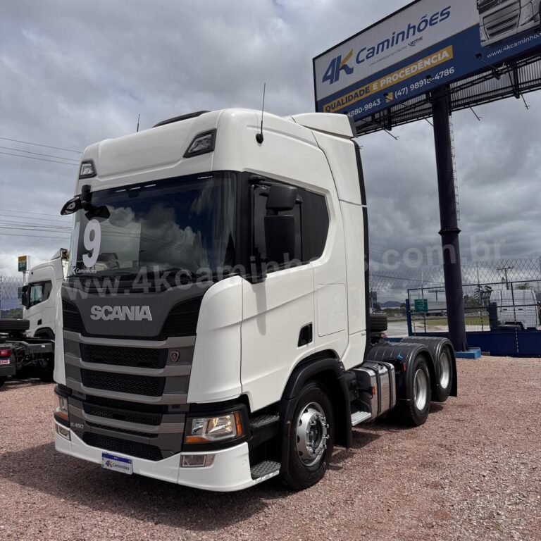 Scania RH 450 6×2 – Teto Alto